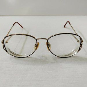 Vintage Silver Dollar Vivian Round Eyeglass Frames